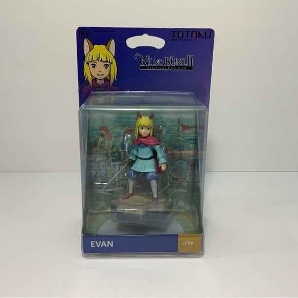 Totaku Ni No Kuni 2 Revenant Kingdom Evan Grimalkin Figure Playstation GameStop - Picture 1 of 7